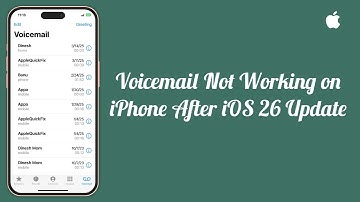 Voicemail Not Working on iPhone After iOS 26 Update (Fixed)