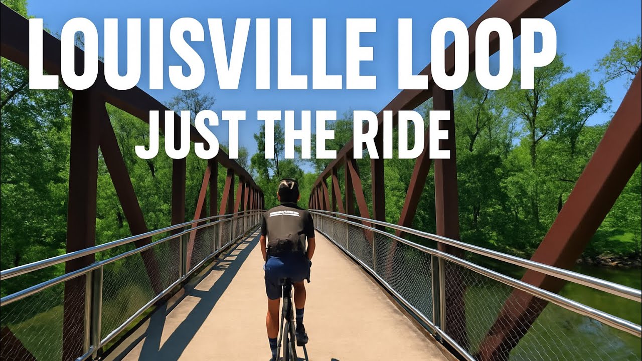 Bike. Breathe. Be There. Floyd's Fork | Louisville Loop - Kentucky | POV | No Commentary