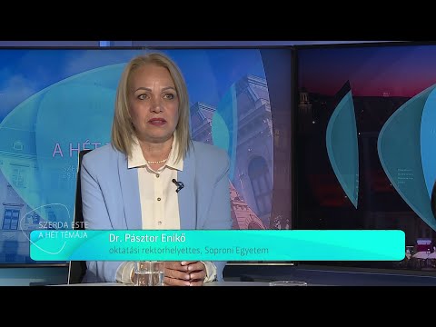 Szerda Este - A hét témája - vendég: dr. Pásztor Enikő - 2024.03.13. - SopronTV