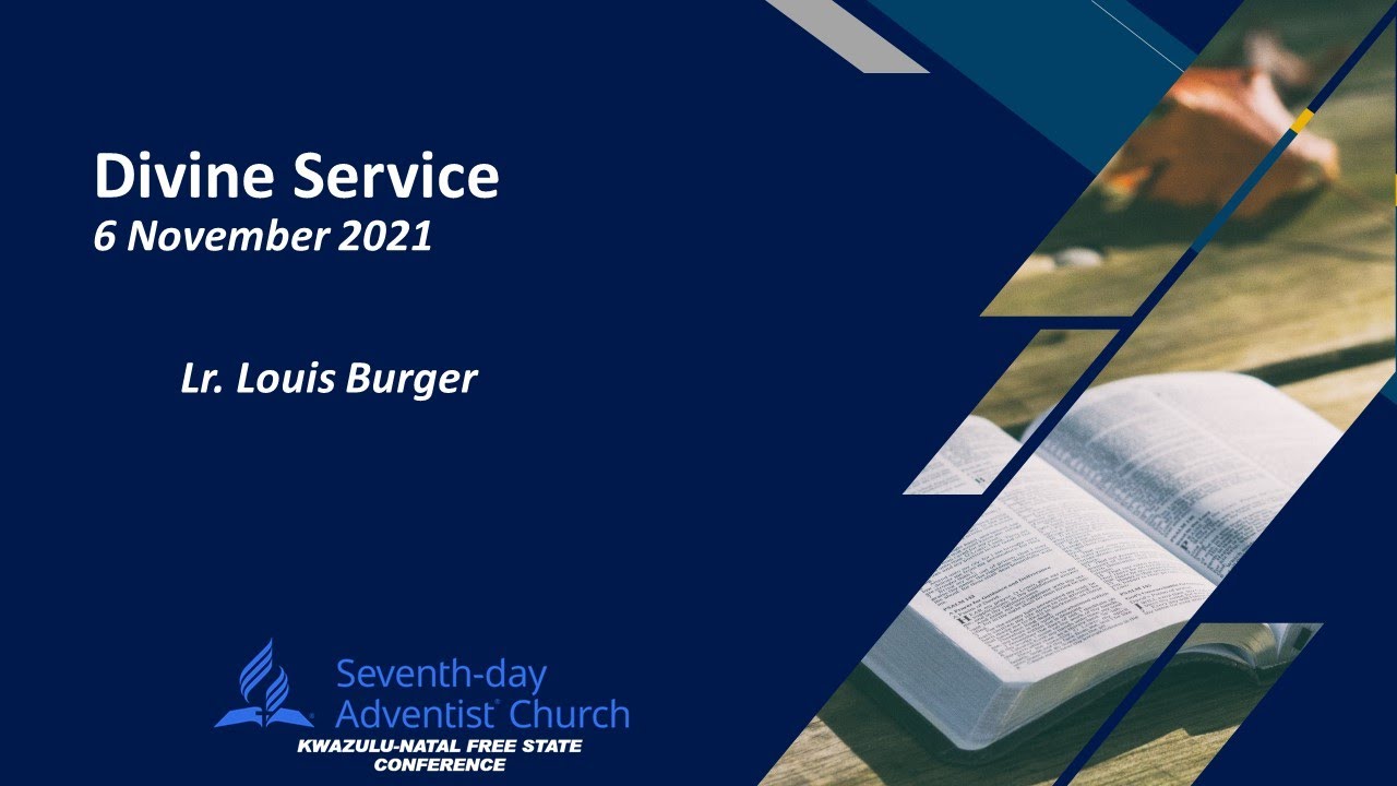 6 November 2021: Erediens met Lr. Louis Burger