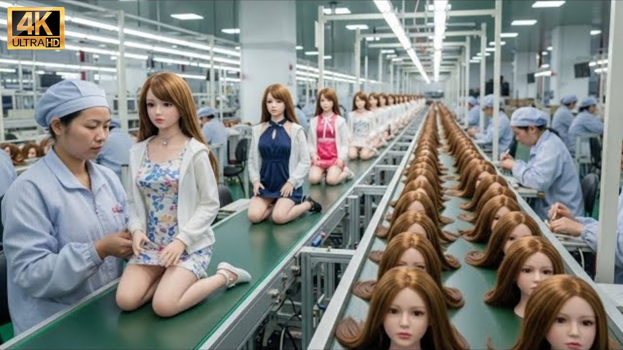Inside China’s Ultra-Realistic Silicone Doll Factory: From Liquid Silicone to Doll (Full Process)