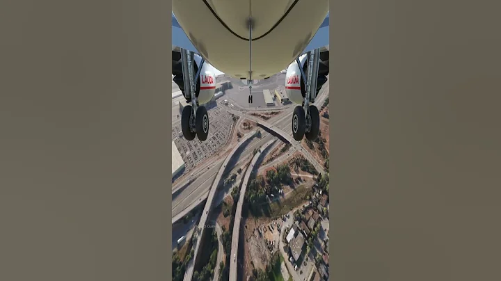 Beautiful Landing in San Francisco International Airport