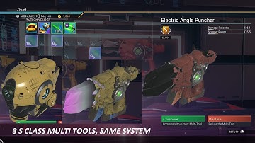 No Mans Sky - 2 Aliens & 1 Experimental Pistol S Class Multitool, Same System