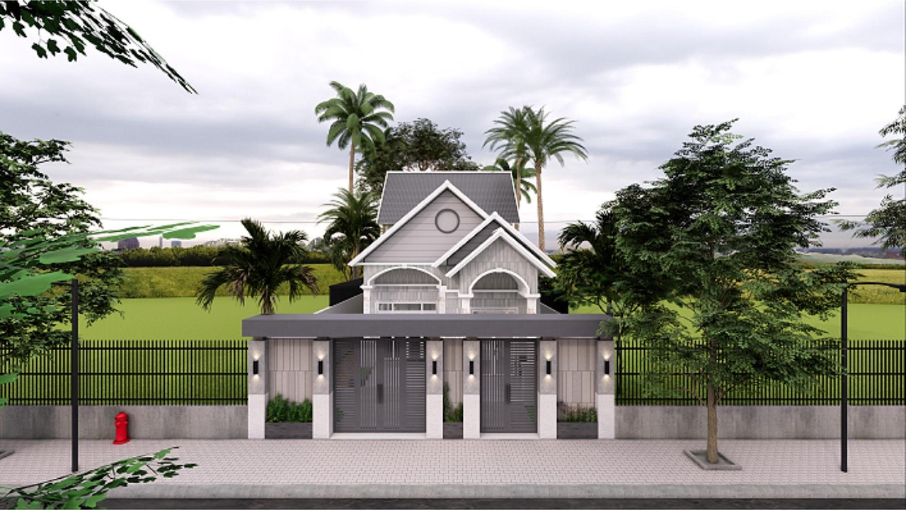 Nhà Mái Thái Đáng Xây | Nhà Đẹp Cát Hải | M138