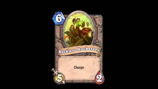 Reckless Rocketeer Sounds - Hearthstone
