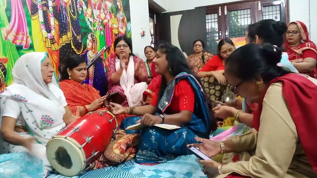 झोपड़ी ब्रज में बना ली जाएगी कृष्णाभजन