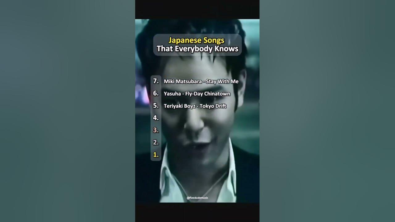 Japanese songs everybody knows #music #japanese #song
