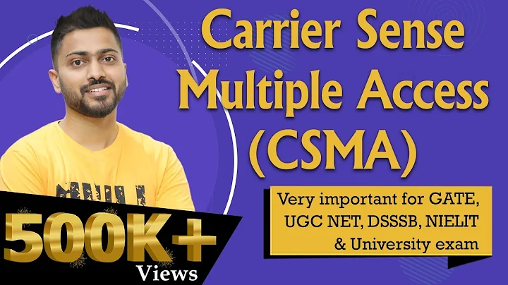 Lec-34: Carrier Sense Multiple Access in Computer Network || CSMA || Computer Networks