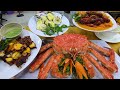 Sốc ăn cua Hoàng Đế King crab siêu rẻ 1tr2/kg và Hàu Pháp chỉ 5k ở vựa hải sản Canada