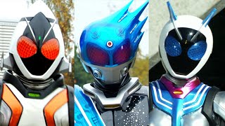 Kamen Rider Fourze - All Rider Henshin & Form 