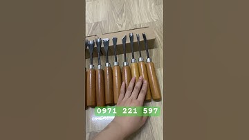 Thanh lý bộ đục 10 cây thép nhíp ô tô #shopphuclinh #bonsai #giare #bonsaimini
