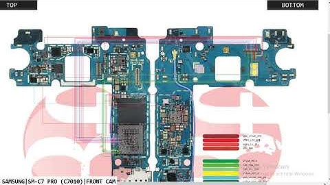 Samsung C7 Pro SM C7010 FORNT CAMERA Error Notwarking Not Open Problem Hardware Solution #borneosche