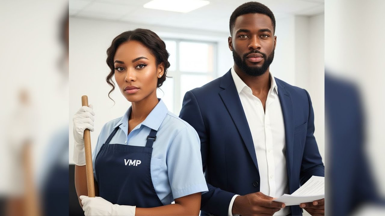 Je te donnerai mon salaire si tu arrives à traduire ça, dit le PDG millionnaire à la femme de ménage