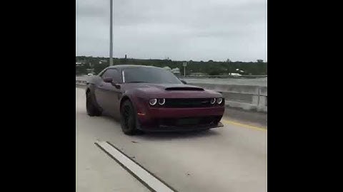 Epic Dodge Demon Pulls *Engine Whine Sounds*