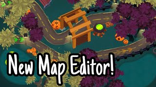 New Custom Map Haunted Hall (Bloons TD 6 Map Editor)