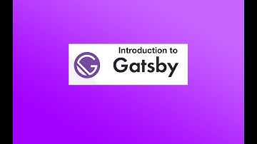 Creating First GatsbyJs Site1