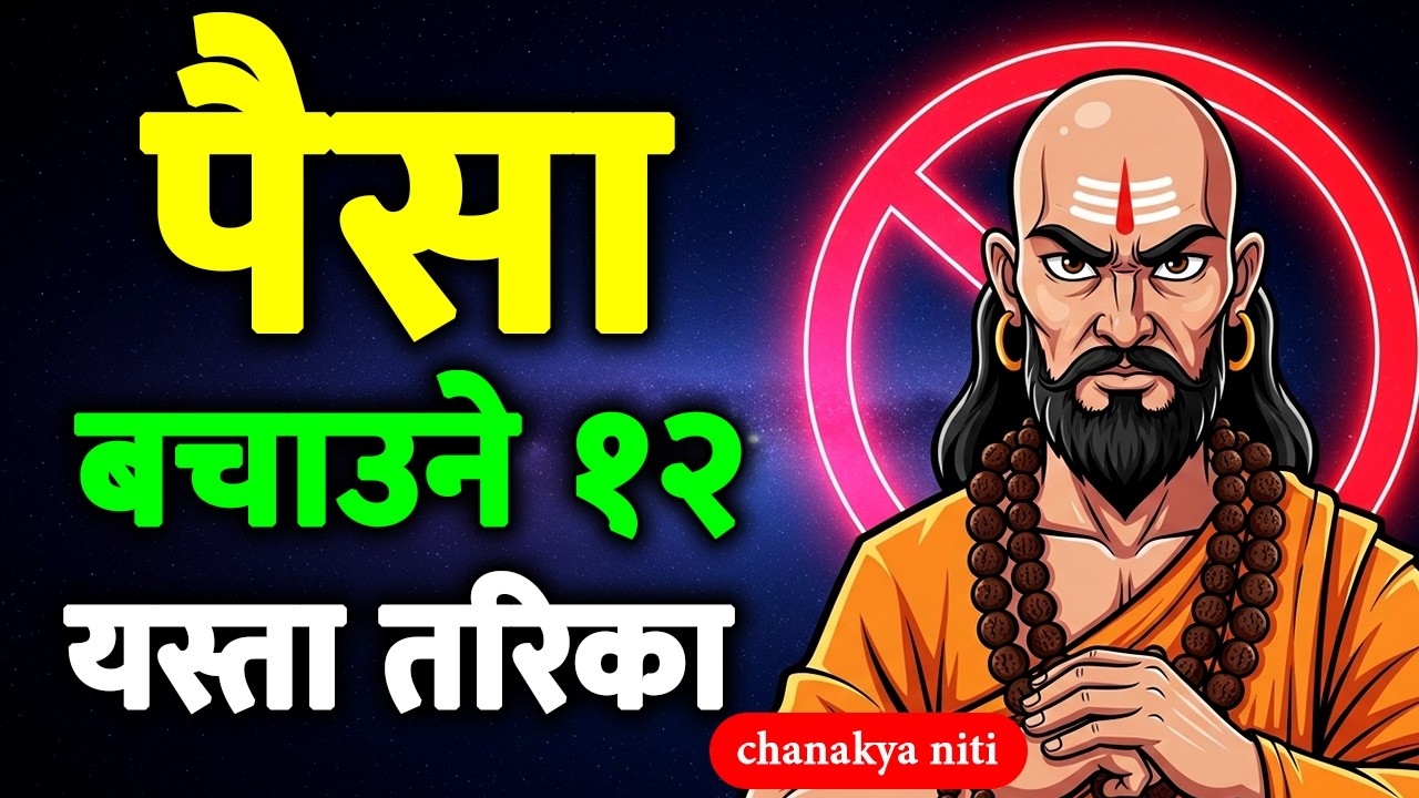 पैसा बचाउने १२ गोप्य तरिका | चाणक्यका १२ Money Saving Rules जसले जीवन बदलिदिन्छ | Chanakya Niti