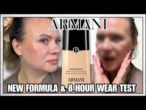 NEW Armani Luminous Silk Foundation Review + 8 Hour Wear Test | Combination Skin | Clare Walch