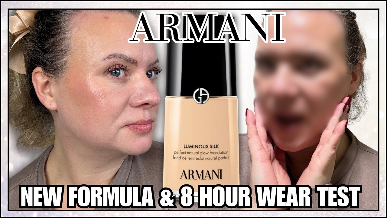 Is the NEW Armani Luminous Silk Foundation Worth the Hype? Review + All Day Wear Test | Clare Walch