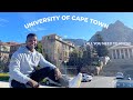 A day in the life of a UCT student (South African University)