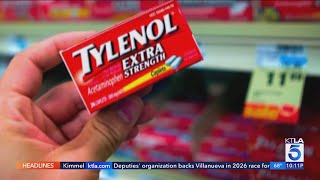Trump administration suggests Tylenol during pregnancy causes autism