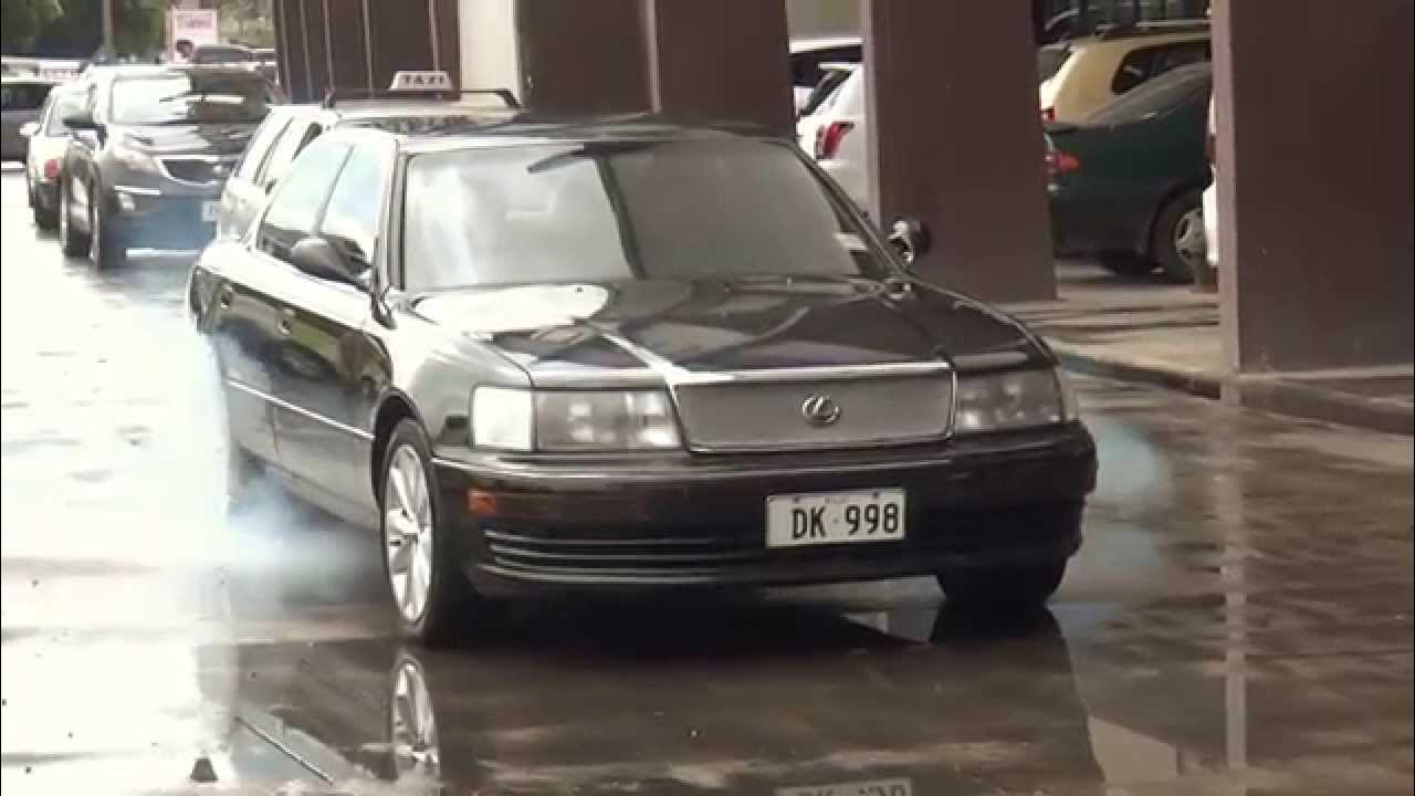 LEXUS Burnout Car Show Fiji YouTube