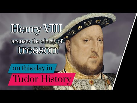 11 May - Henry VIII accuses the clergy of treason #shorts