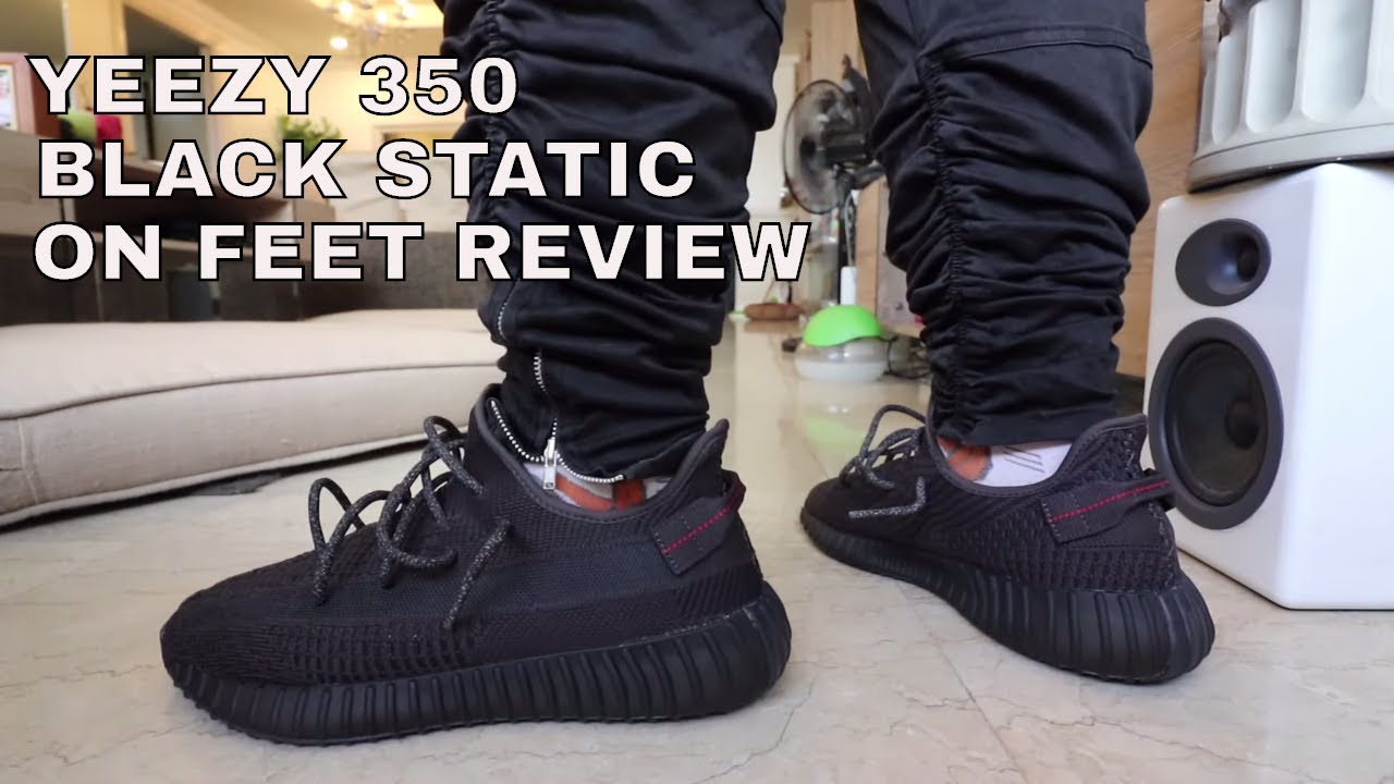 WHY THE YEEZY 350 BOOST V2 BLACK STATIC