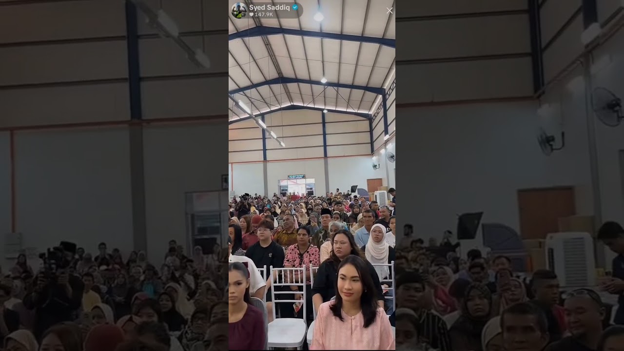 Live Bella Astillah & YBSS bagi bantuan dimuar