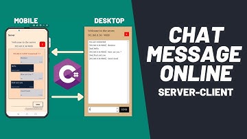 Chat Message Server Client C# TCP / IP + SOURCE CODE