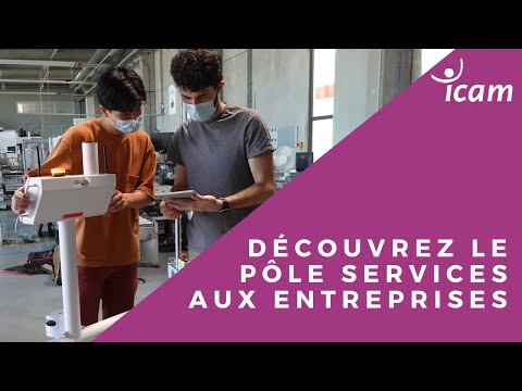 Découvrez le pôle Services aux Entreprises de l'Icam !