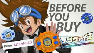 Digimon Adventure Digivice 25th COLOR EVOLUTION- DX Set | Watch This Before You Buy!