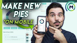 Create New Pie on Mobile for M1 Finance