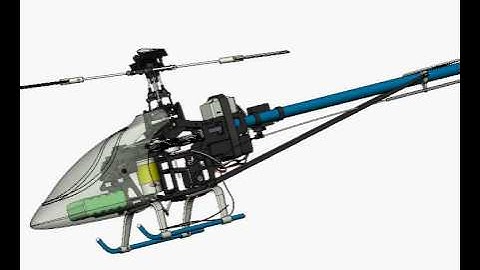 Solidworks Remote Control Helicopter Animation