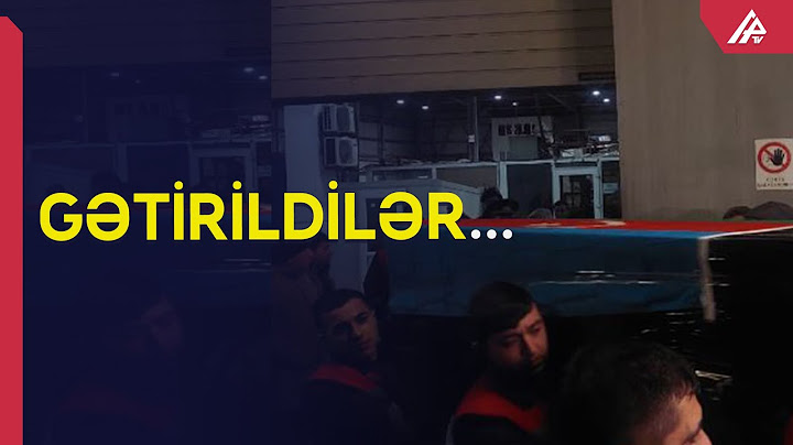 Həlak olan tələbələrin cənazələri hava limanında qarşılandı – APA TV