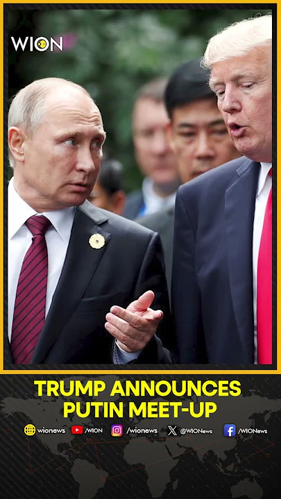 Trump Announces August 15 Meet-up With Putin In Alaska, Land Swap Incoming? | WION Shorts