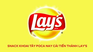 LAY'S - SNACK KHOAI TÂY SỐ 1 THẾ GIỚI ĐÃ ĐẾN VIỆT NAM.