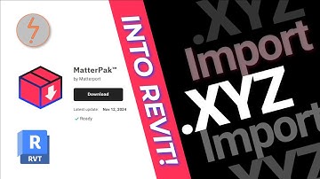 How to Import Matterport XYZ Point Cloud Files into Revit