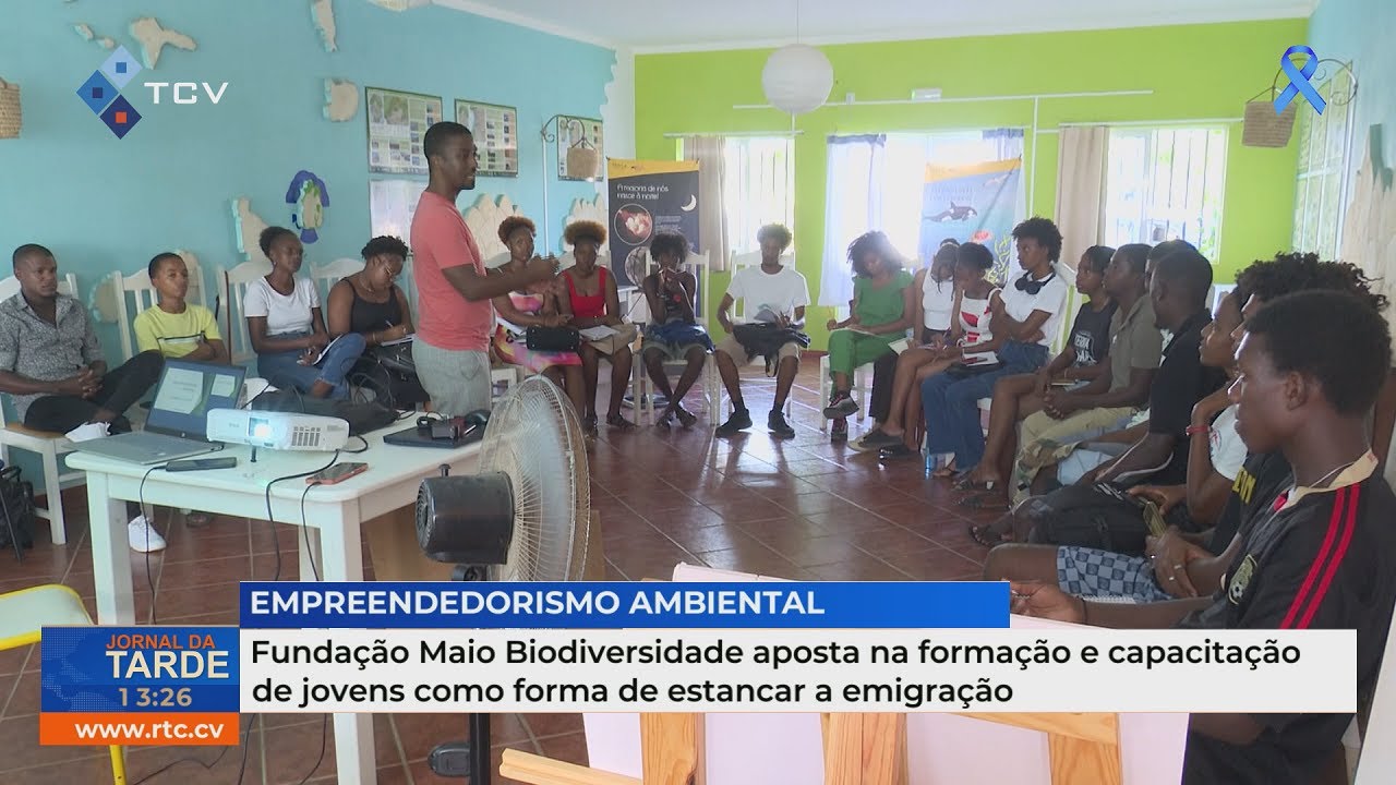 Fundação Maio Biodiversidade aposta na formação de jovens para travar a emigração