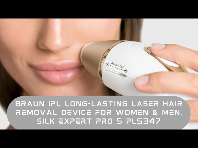 Braun IPL Silk·expert Pro 5 PL5347 Latest Generation IPL for Women and Men,  At-Home Hair Removal 