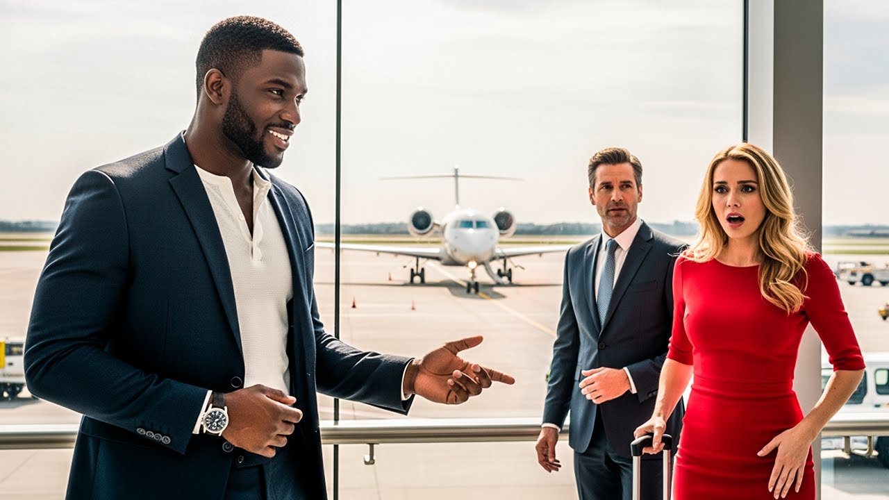 My White Wife Left Me At The Airport For A Guy In First Class—My Private Jet Passed Them