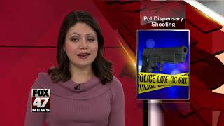 Security shot outside medical marijuana shop