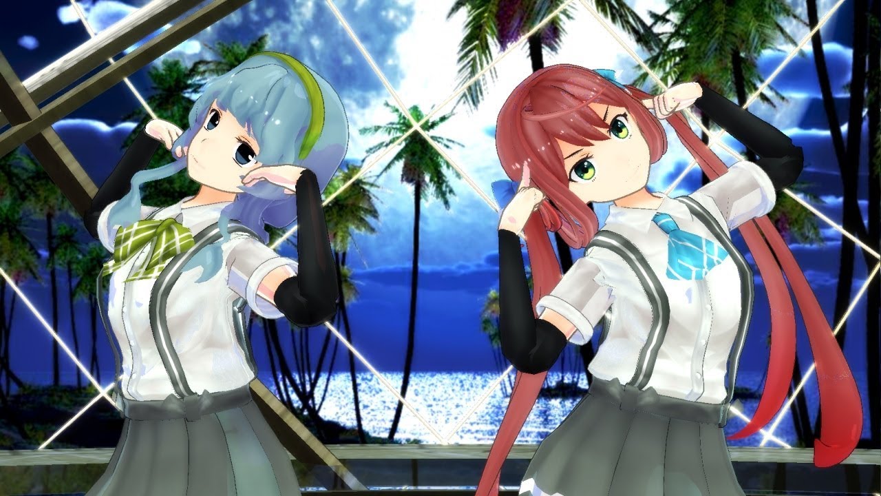 朝雲と山雲で愛Dee【MMD艦これ】