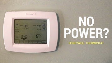 No power to Honeywell thermostat? Here