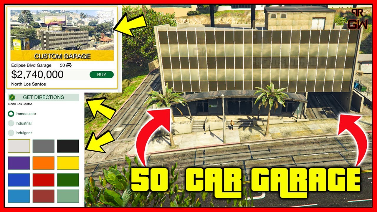 NEW 50 Car GARAGE !!! Unreleased Eclipse Boulevard Garage Gameplay