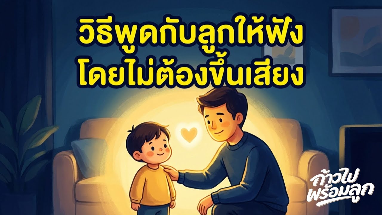 วิธีพูดกับลูกให้ฟัง โดยไม่ต้องขึ้นเสียง? เทคนิคเปลี่ยนเสียงตะโกนเป็นความร่วมใจ