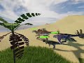 Dino race Jurassic blocky