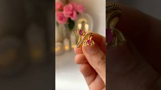 Pinteresty Statement Jewellery from Meesho🪷 Lotus Ring