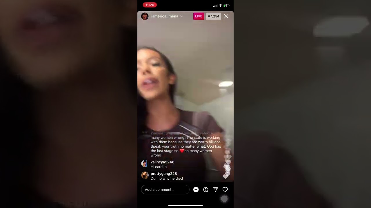 Love & Hip Hop Erica Mena On Instagram Live 05/05/22