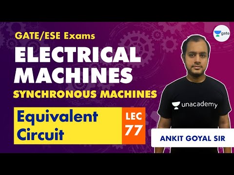 Electrical Machines | Lec 77 | Equivalent Circuit (Synchronous Machines) | GATE/ESE Electrical Engg